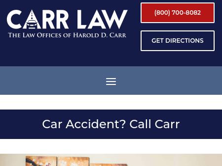 The Law Offices of Harold D. Carr, P.S.