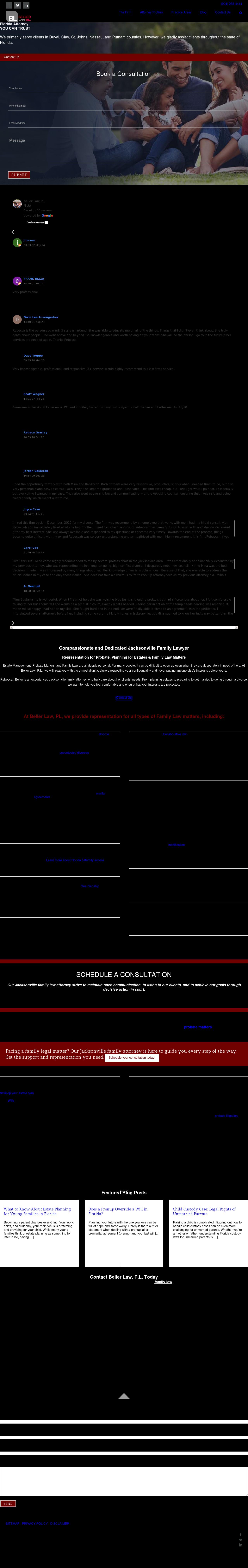Beller & Bustamante, P.L. - Jacksonville FL Lawyers