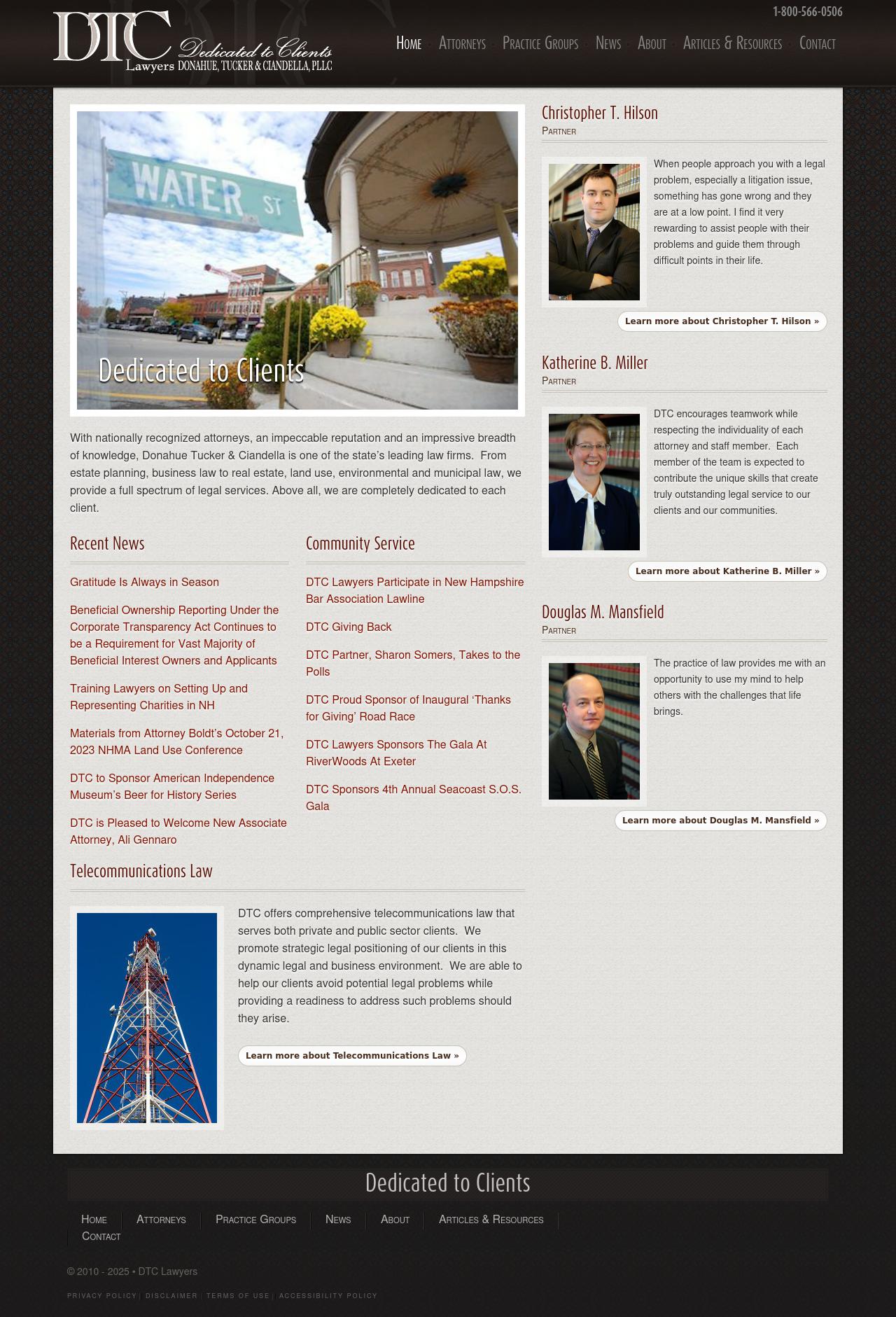 Donahue Tucker & Ciandella PLLC - Portsmouth NH Lawyers