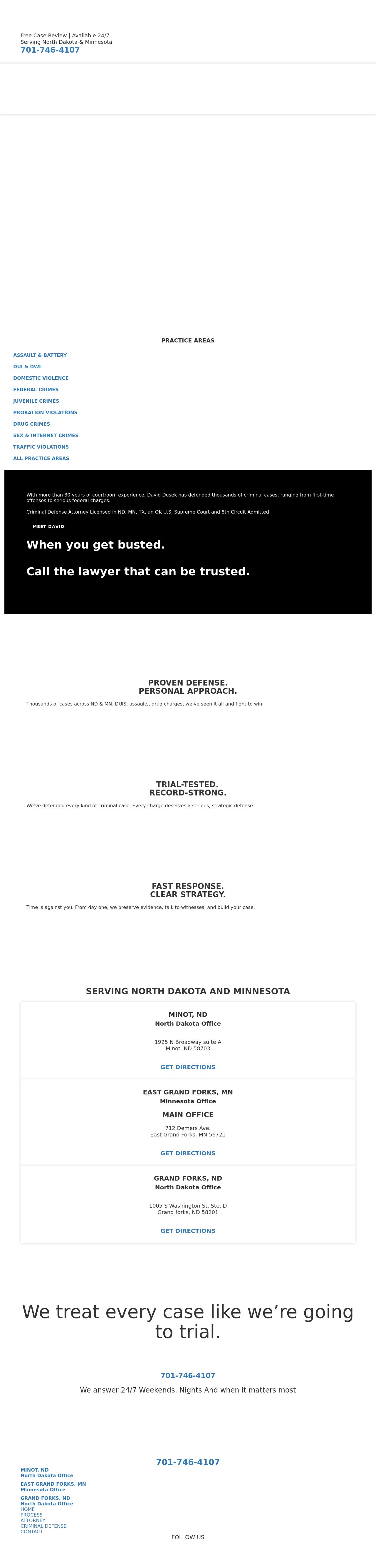 Dusek Law - East Grand Forks MN Lawyers