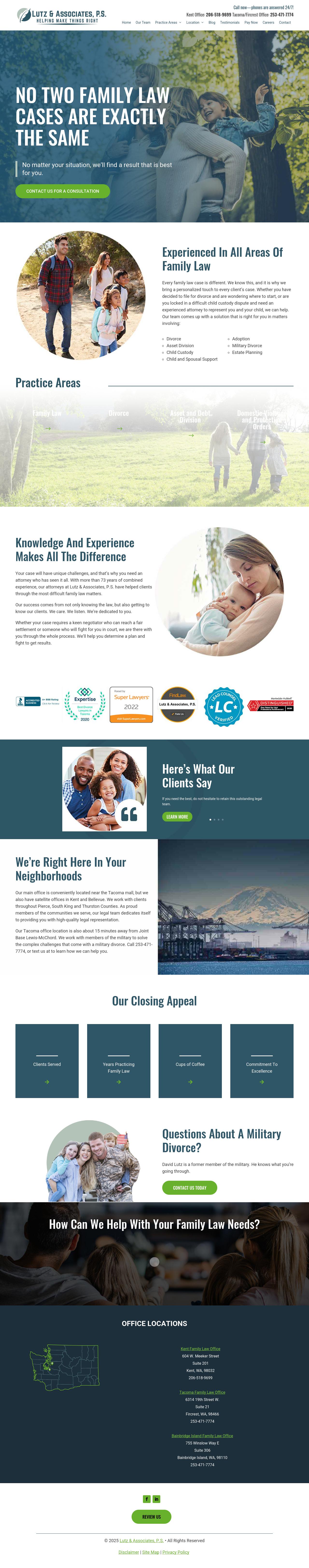 Lutz Law Offices, P.S. - Tacoma WA Lawyers