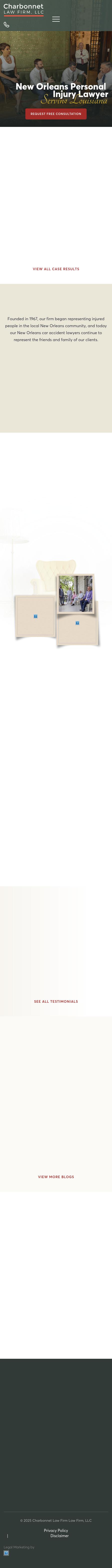Charbonnet Law Firm LLC - New Orleans LA Lawyers