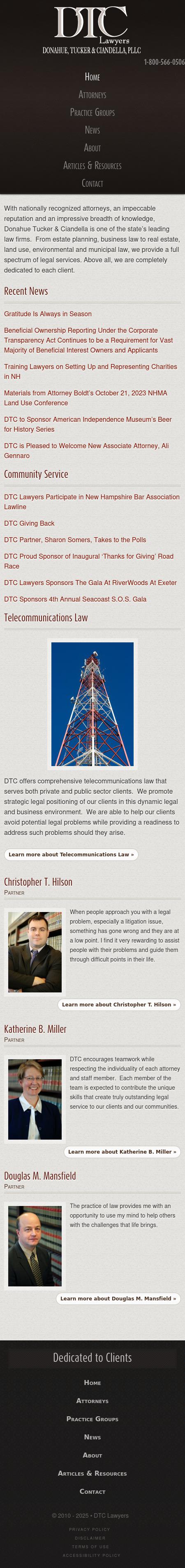 Donahue Tucker & Ciandella PLLC - Portsmouth NH Lawyers