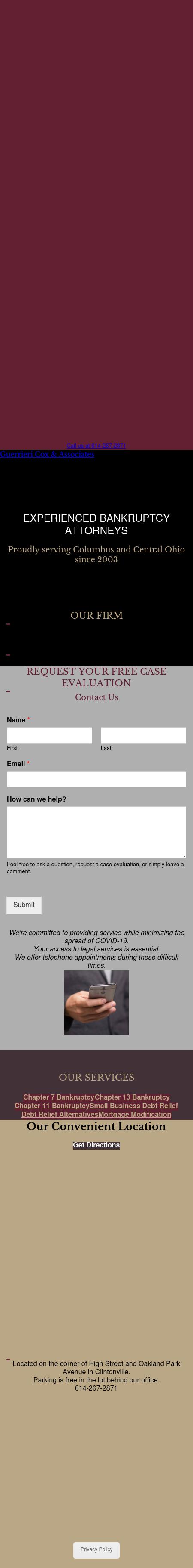 Guerrieri, Cox & Associates - Columbus OH Lawyers