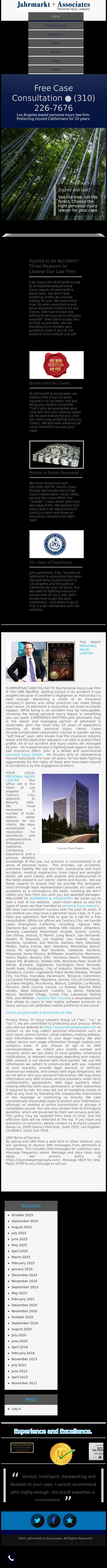 Jahrmarkt & Associates - Los Angeles CA Lawyers
