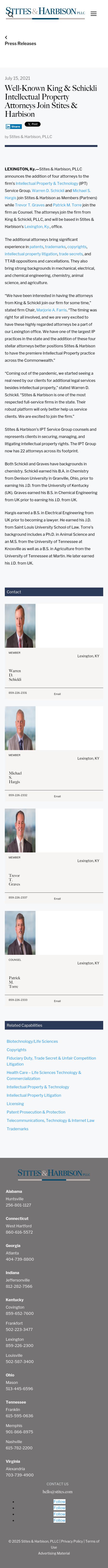 King & Schickli, PLLC - Lexington KY Lawyers