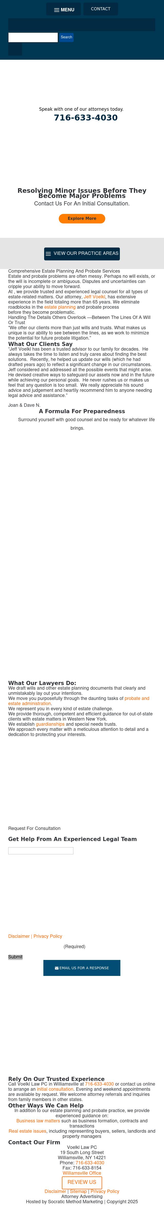 Robshaw & Voelkl, PC - Williamsville NY Lawyers