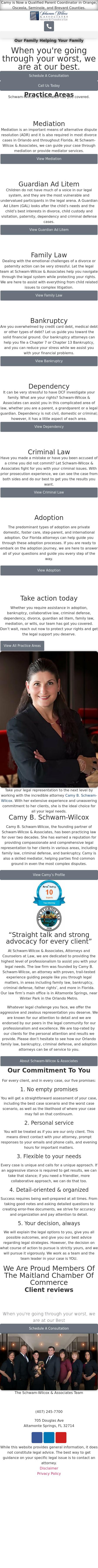 Schwam-Wilcox & Associates, Attorneys and Counselors at Law - Ocala FL Lawyers