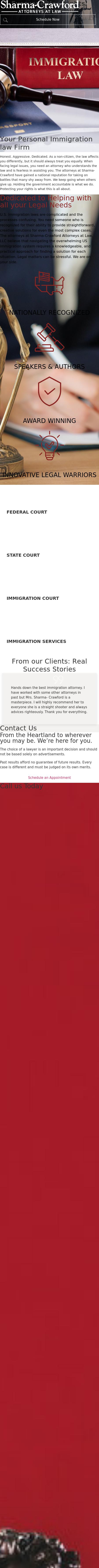 Sharma-Crawford Attorneys at Law - Kansas City MO Lawyers