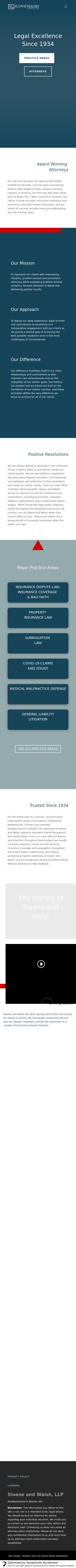 Sloane and Walsh, LLP - Lincoln RI Lawyers