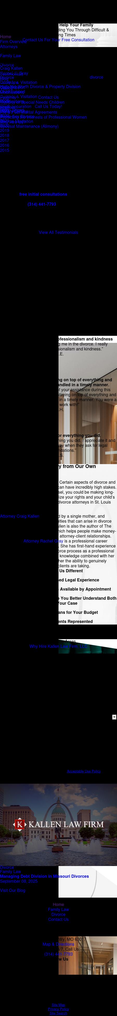 Kallen Law Firm, LLC - Town and Country MO Lawyers