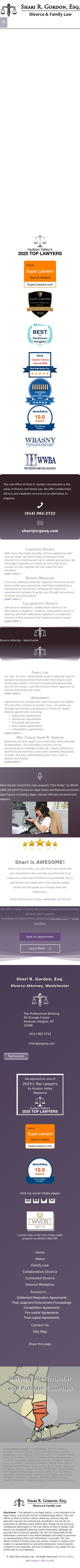 The Law Offices of Shari R. Gordon - Yorktown Heights NY Lawyers