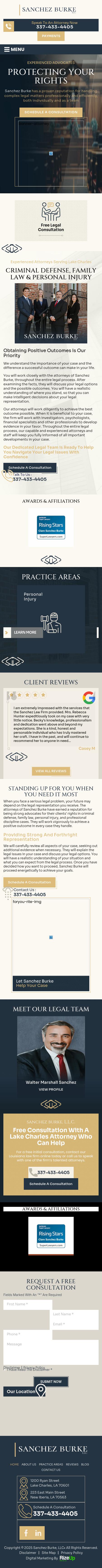 The Sanchez Law Firm, LLC - Lake Charles LA Lawyers