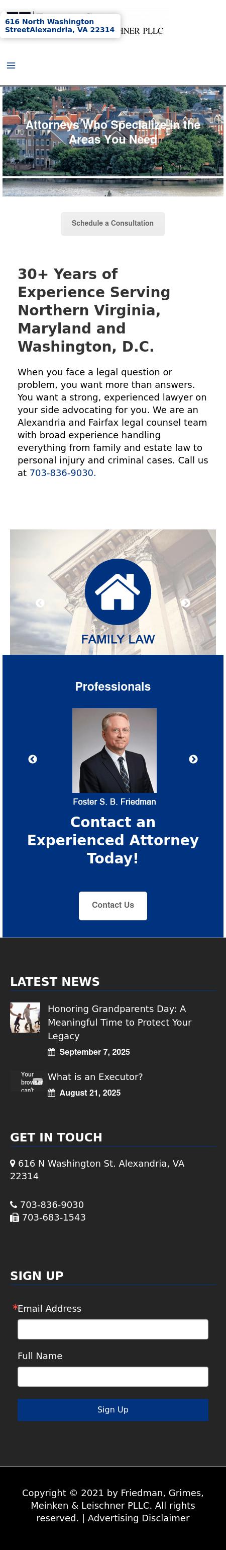 Wade, Friedman & Sutter, P.C. - Alexandria VA Lawyers