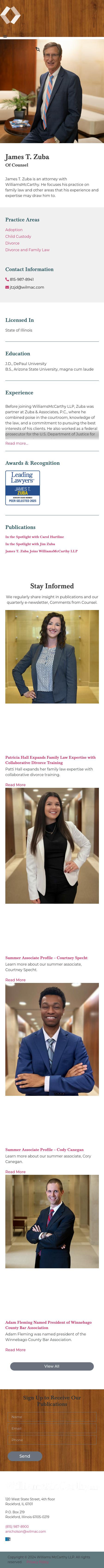 Zuba & Associates, P.C. - Rockford IL Lawyers