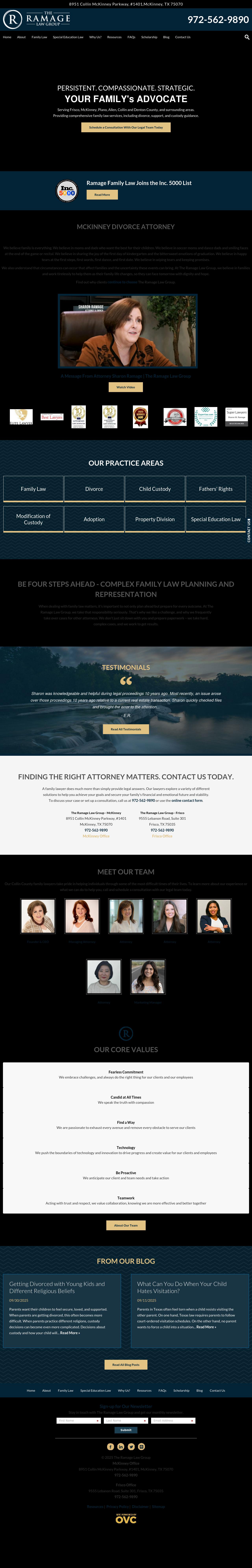 Sharon M. Ramage, P.C. - Frisco TX Lawyers
