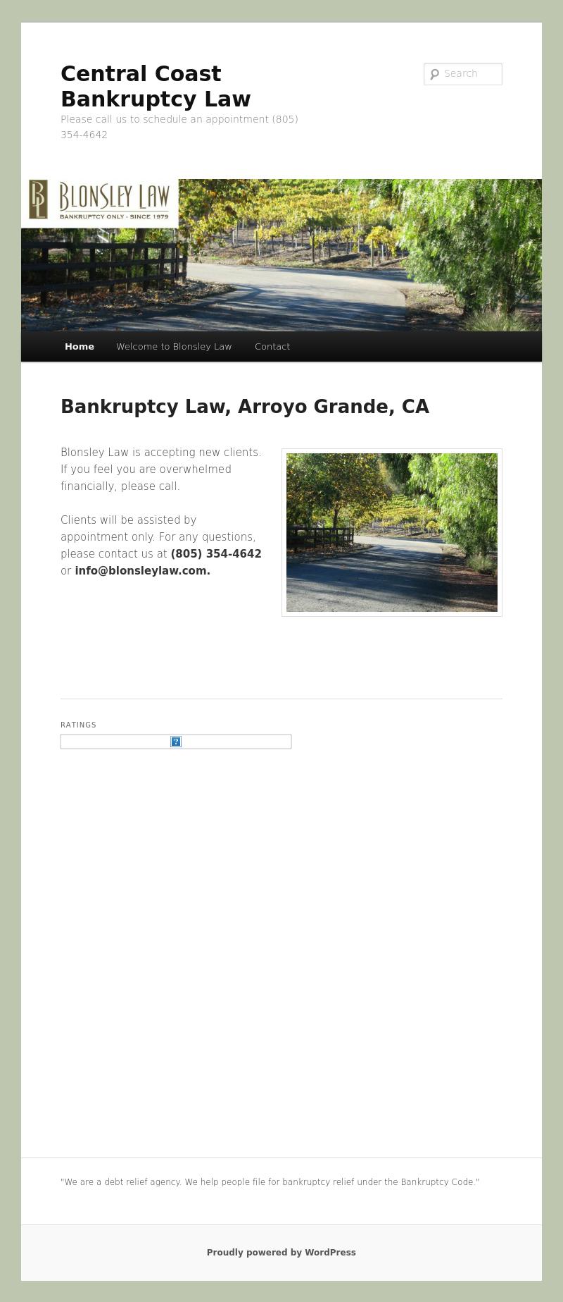 Blonsley Law - Arroyo Grande CA Lawyers