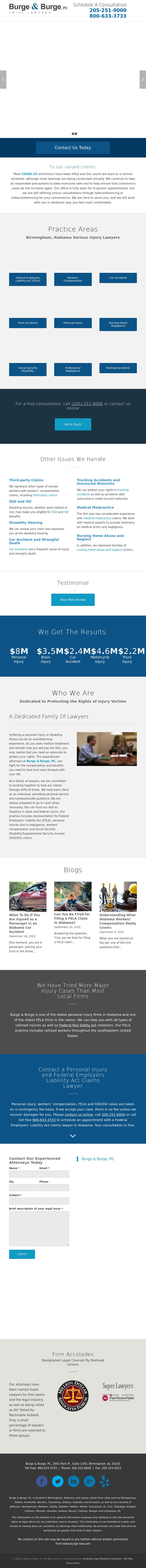 Burge & Burge, PC - Birmingham AL Lawyers