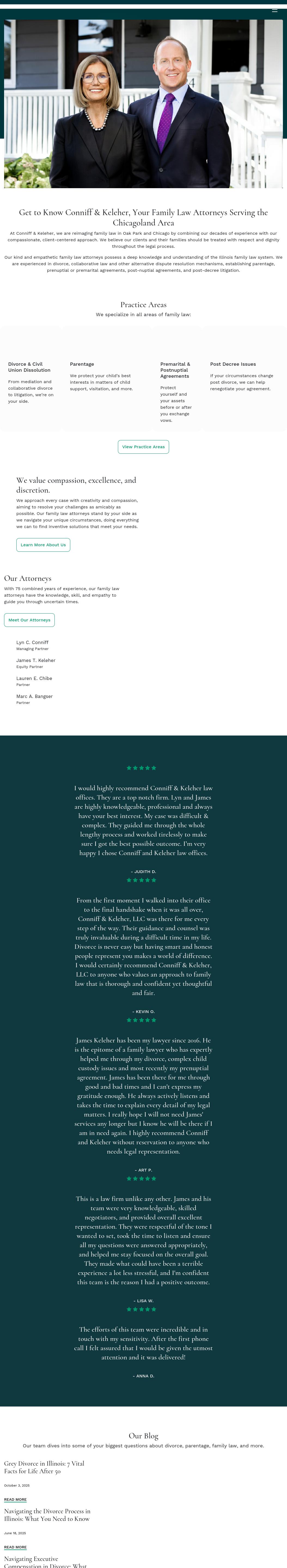Conniff Law Offices - Oak Park IL Lawyers