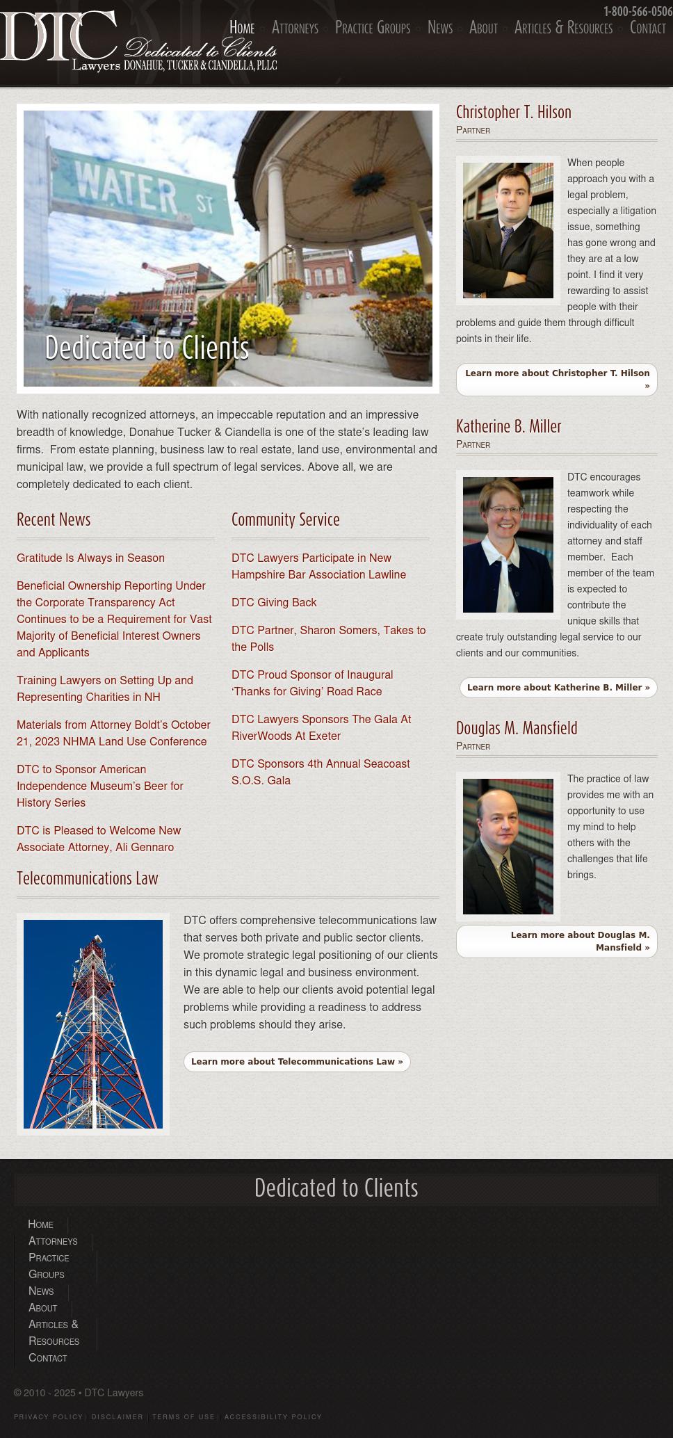 Donahue Tucker & Ciandella PLLC - Portsmouth NH Lawyers
