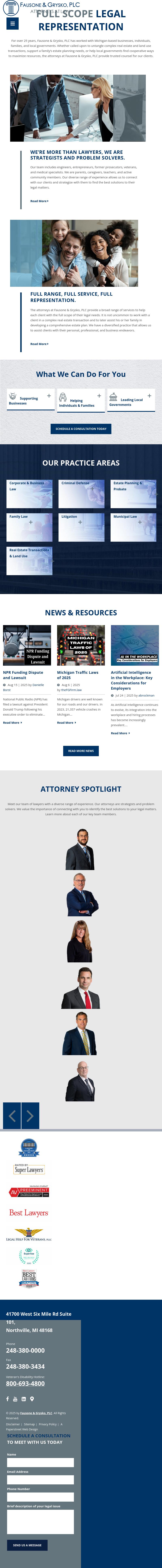 Fausone Bohn, LLP - Howell MI Lawyers