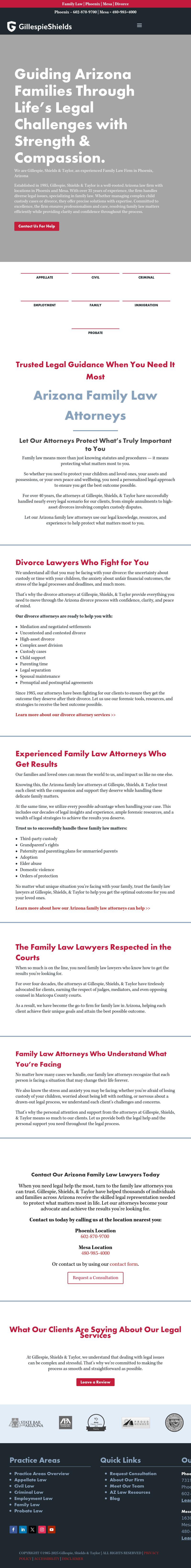 Gillespie, Shields & Durrant - Phoenix AZ Lawyers
