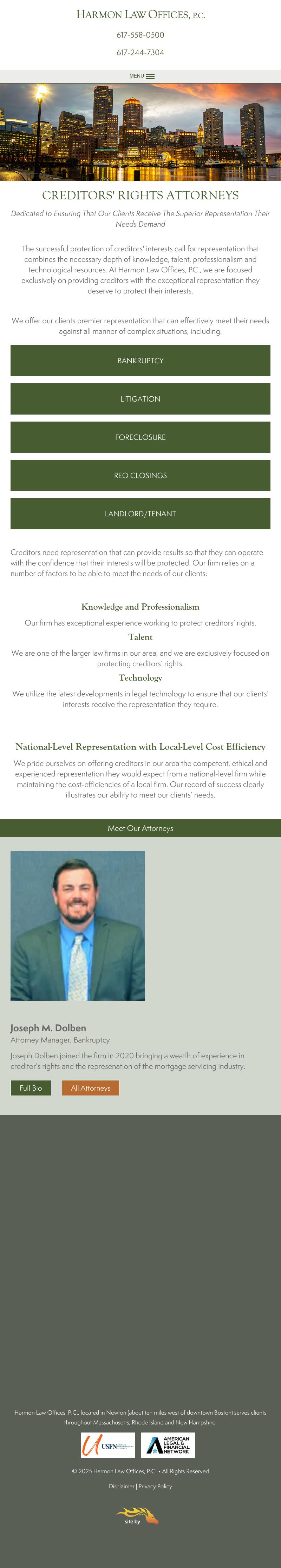 Harmon Law Offices, P.C. - Newton MA Lawyers