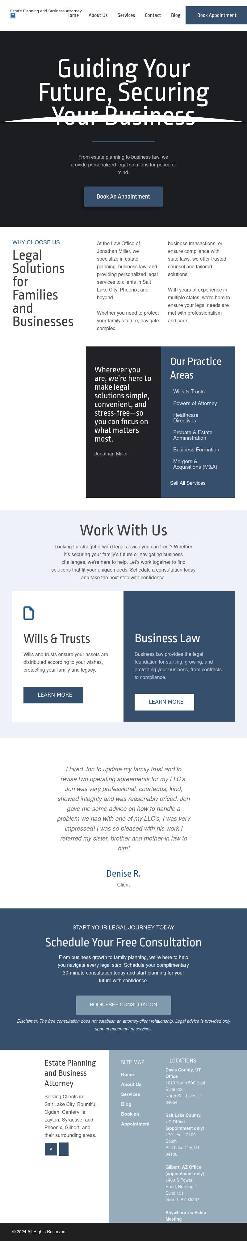 Law Office of Jonathan Miller - Bountiful UT Lawyers