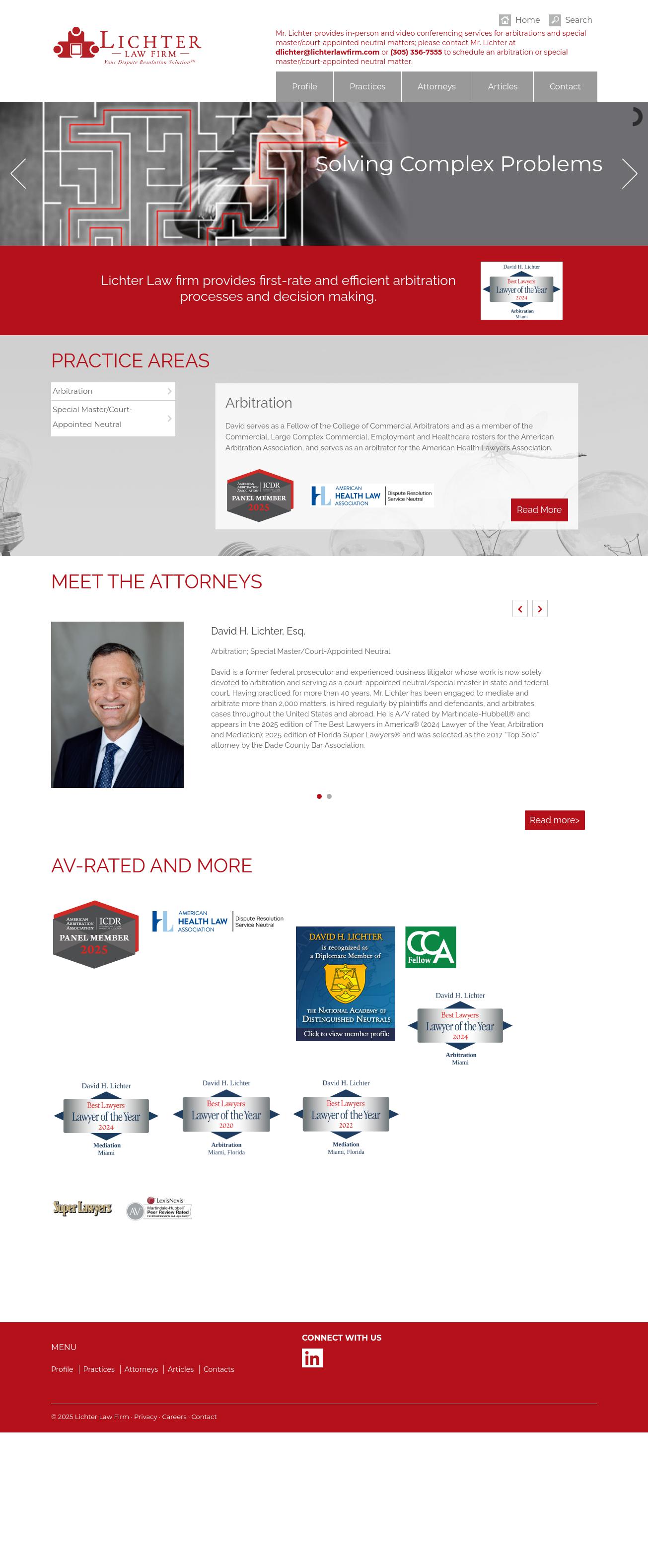 Lichter Law Firm - Aventura FL Lawyers