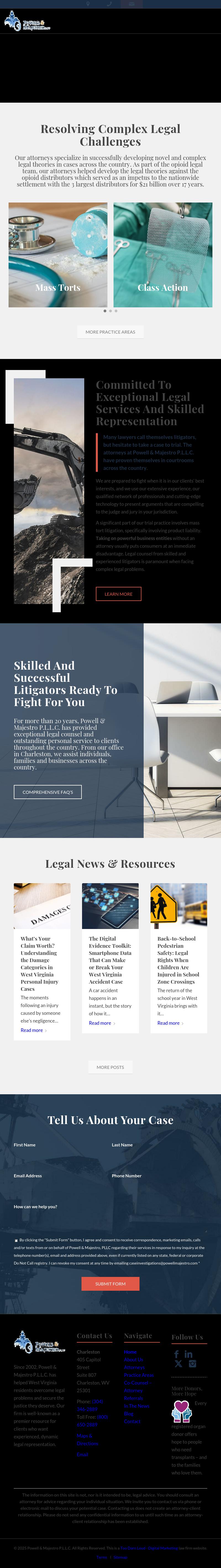 Powell & Majestro P.L.L.C. - Charleston WV Lawyers