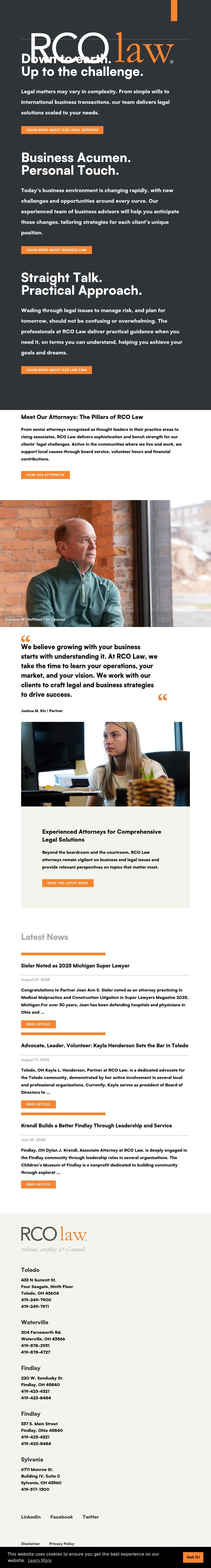 Robison, Curphey & O'Connell, LLC - Waterville OH Lawyers