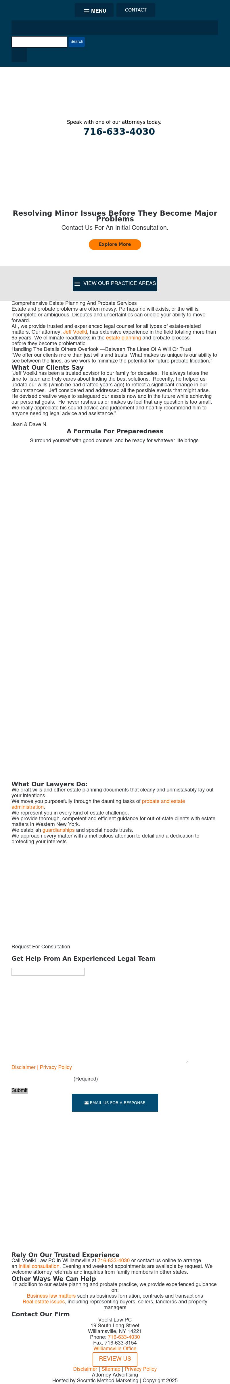 Robshaw & Voelkl, PC - Williamsville NY Lawyers