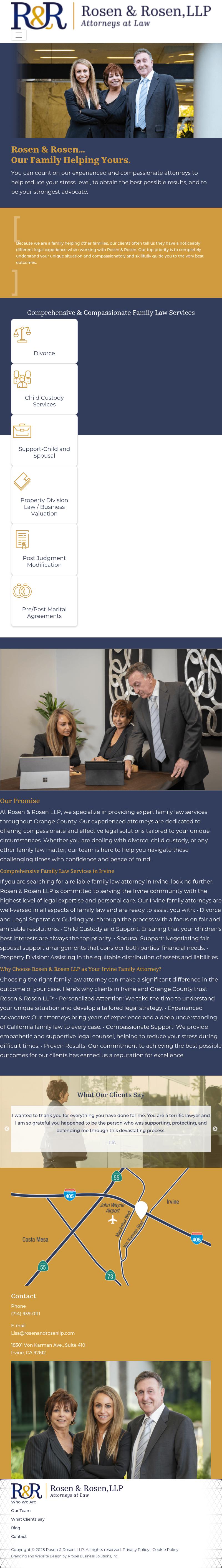Rosen & Rosen, LLP - Orange CA Lawyers