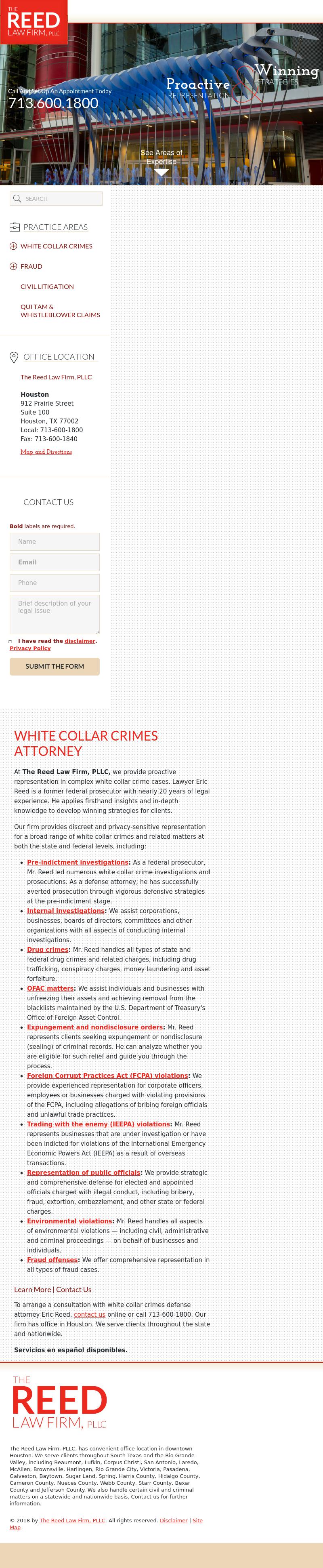 The Reed Law Firm, PLLC - Houston TX Lawyers