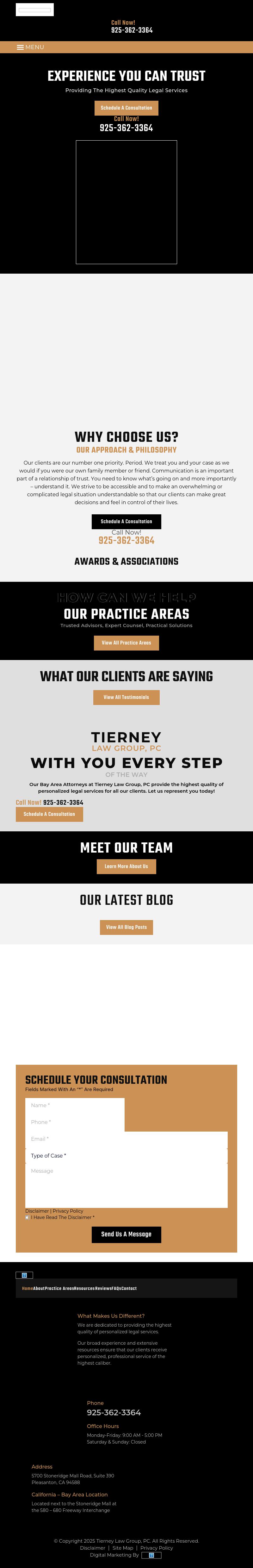 Tierney Law Group, PC - Pleasanton CA Lawyers