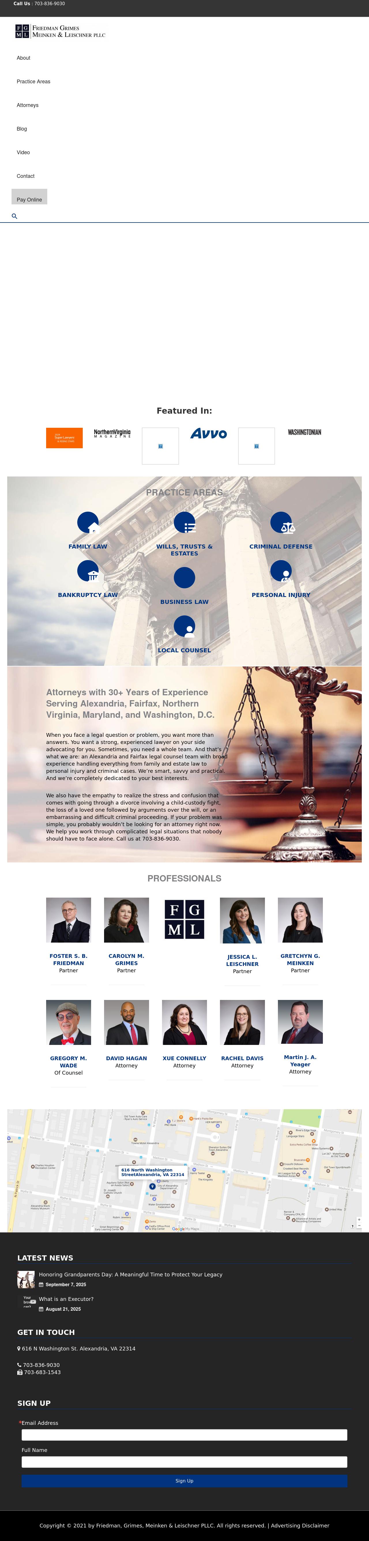Wade, Friedman & Sutter, P.C. - Alexandria VA Lawyers